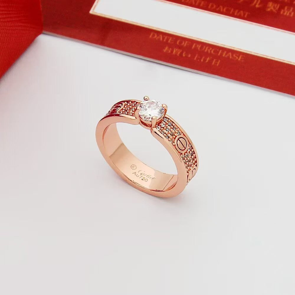 [Liorra]Starry Sky Diamond Ring