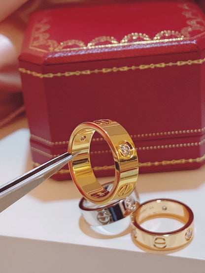 [Liorra]Three-Diamond Ring