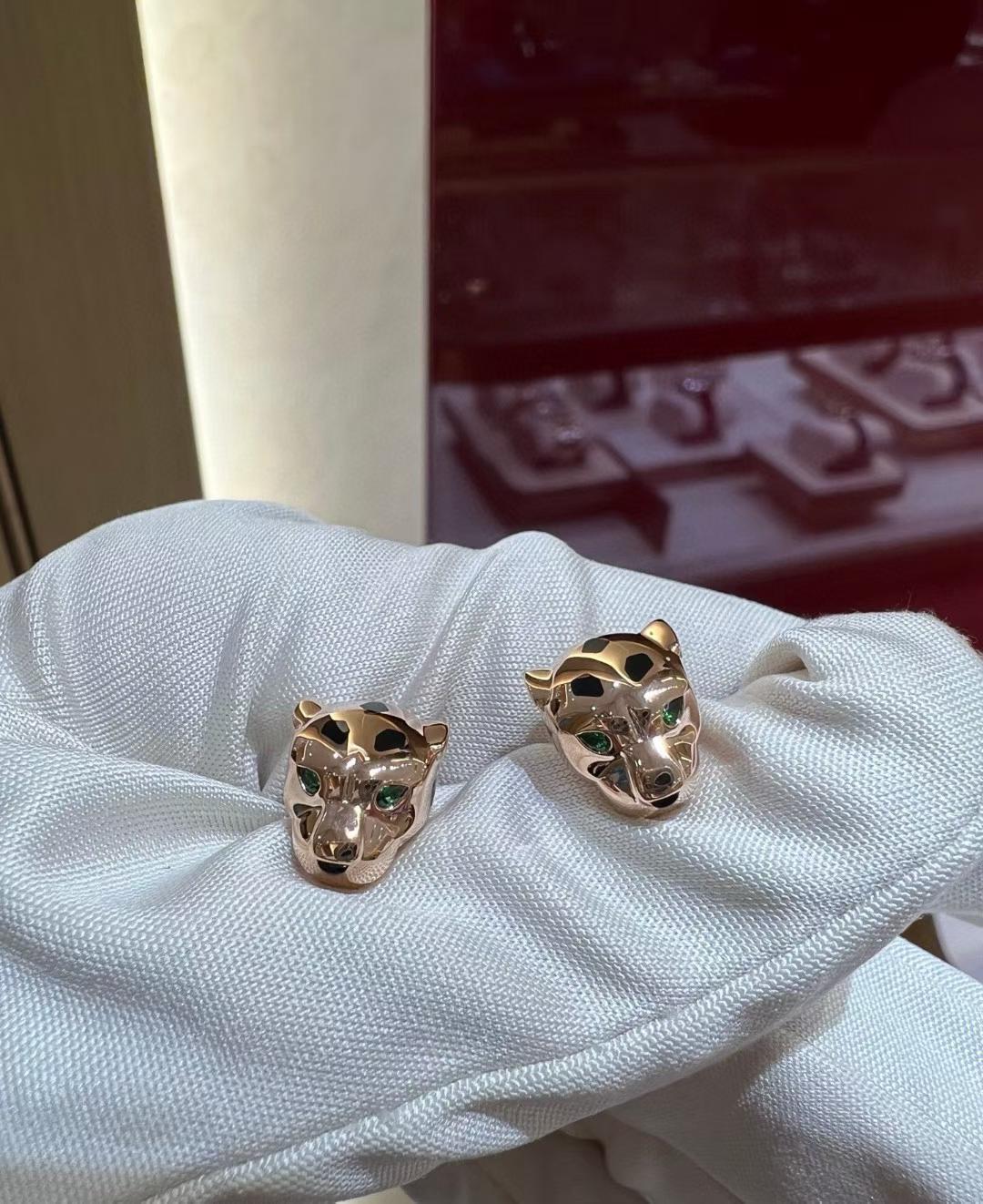 [?Liorra]CHRRTAH-PRINT STUD EARRINGS, THREE COLORS