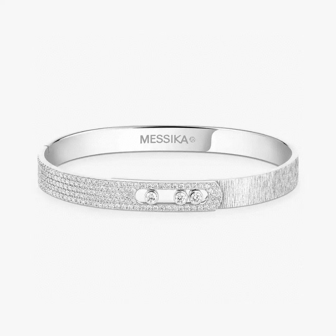 [Liorra]2026 BRAND-NEW FROSTED BRACELET WITH DIAMONDS THREE COLORS