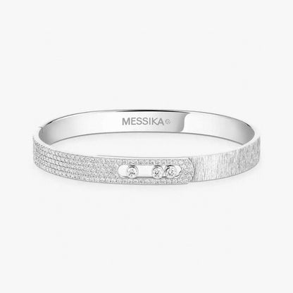 [Liorra]2026 BRAND-NEW FROSTED BRACELET WITH DIAMONDS THREE COLORS