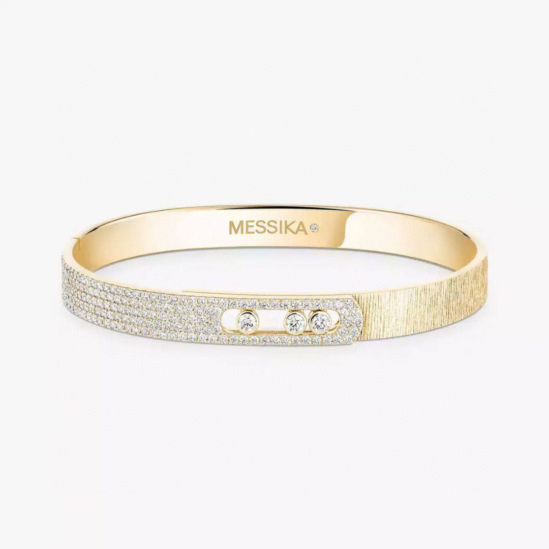[Liorra]2026 BRAND-NEW FROSTED BRACELET WITH DIAMONDS THREE COLORS