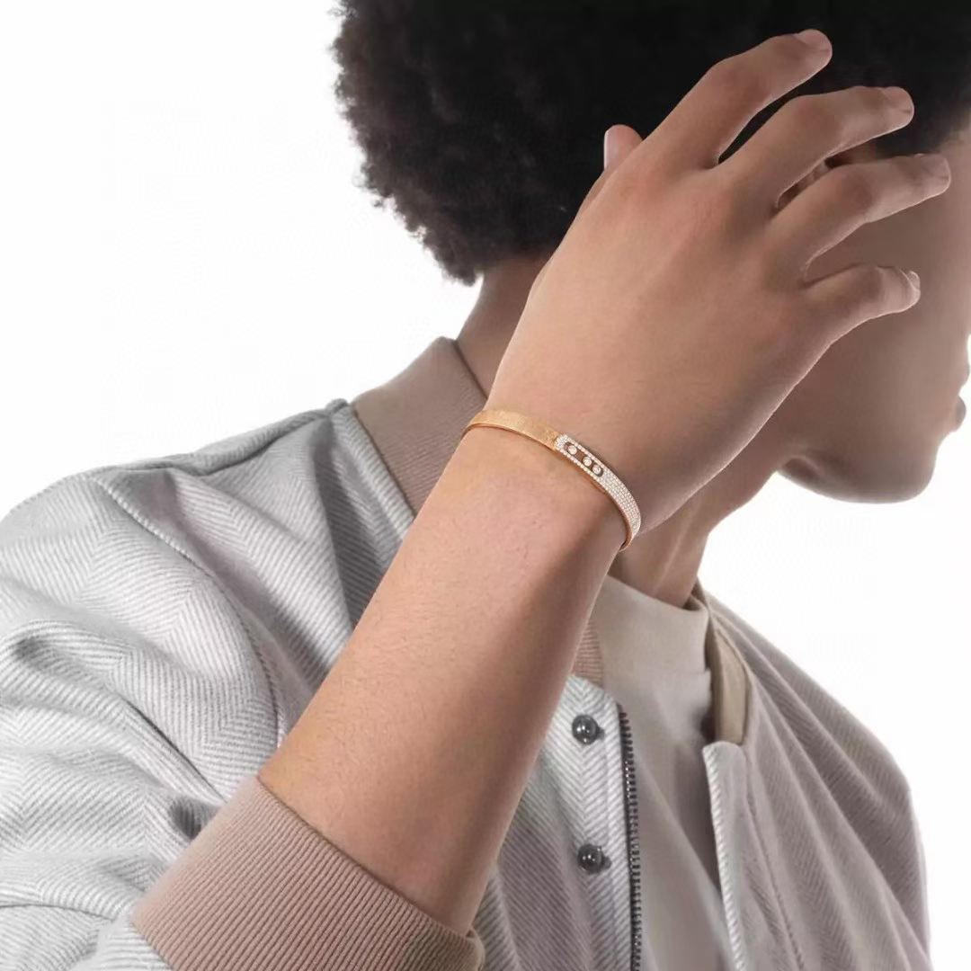 [Liorra]2026 BRAND-NEW FROSTED BRACELET WITH DIAMONDS THREE COLORS