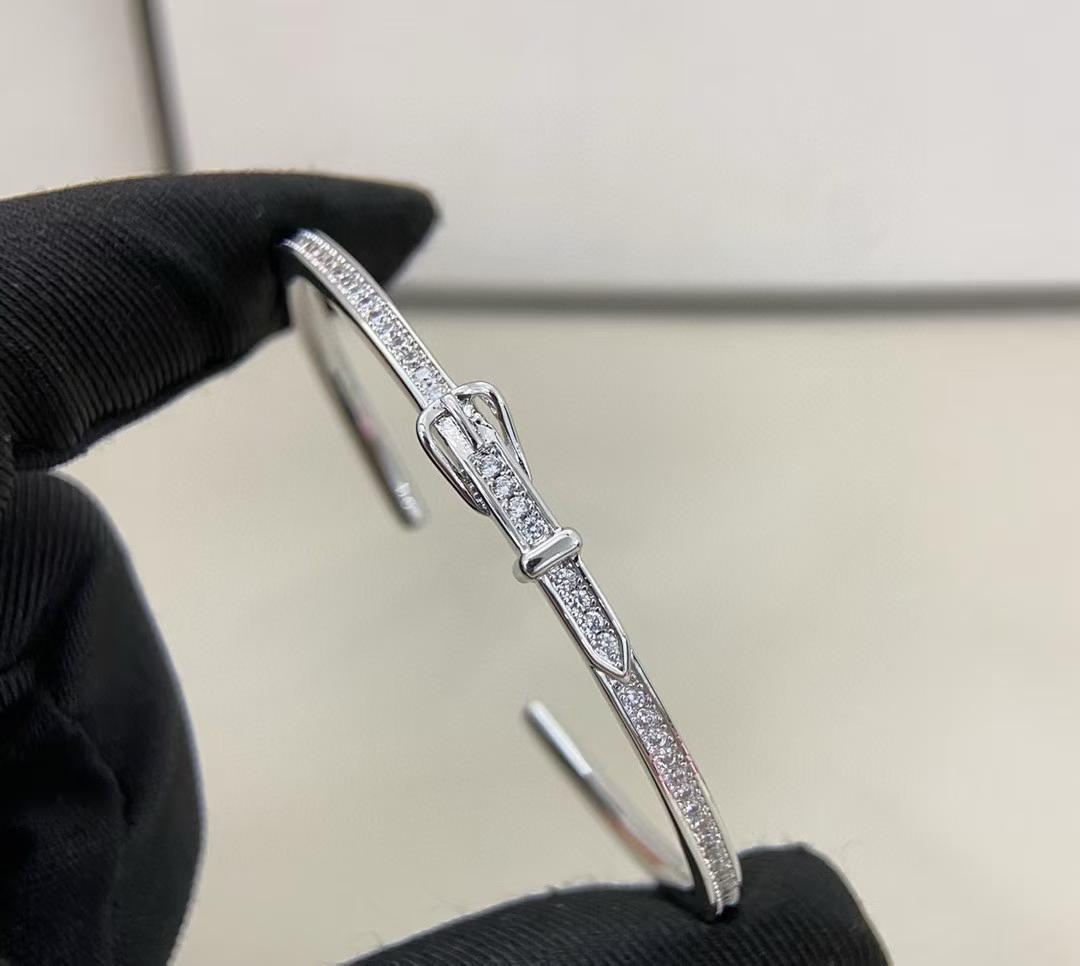 [?Liorra]DIAMOND-ENCRUSTED BRACELET THREE COLORS