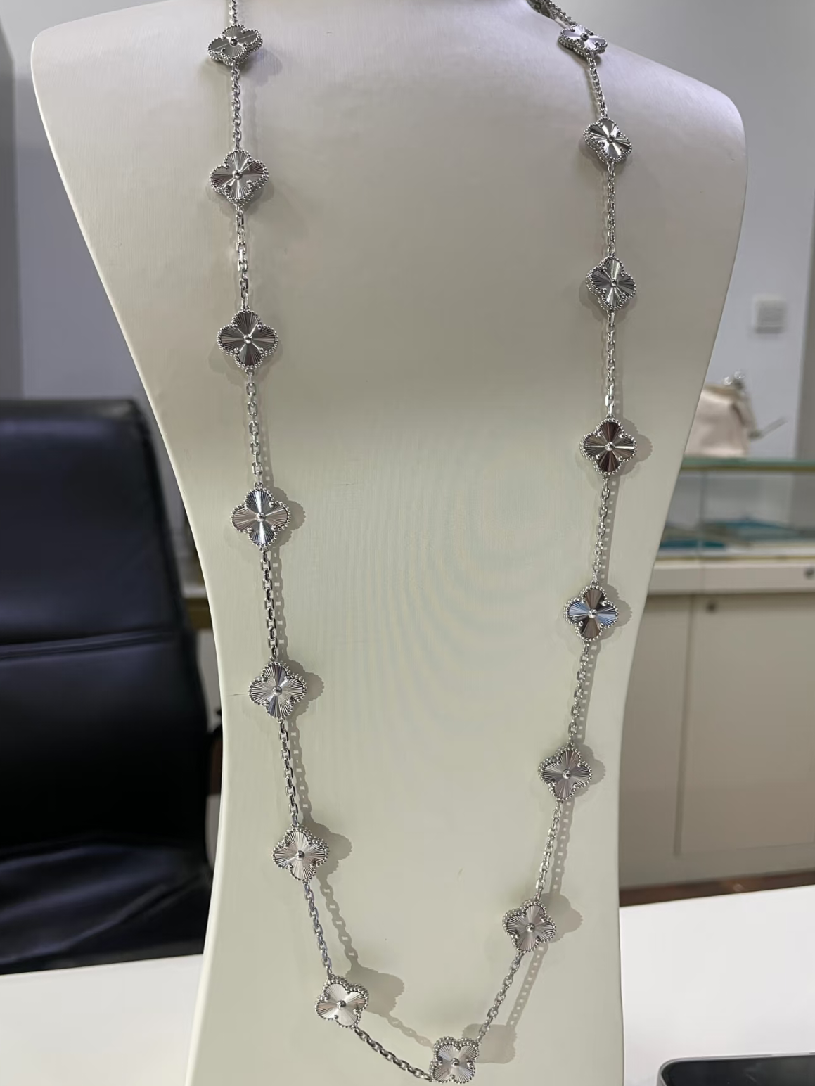 [Liorra]CLOVER 20 MOTIFS SILVER LASER