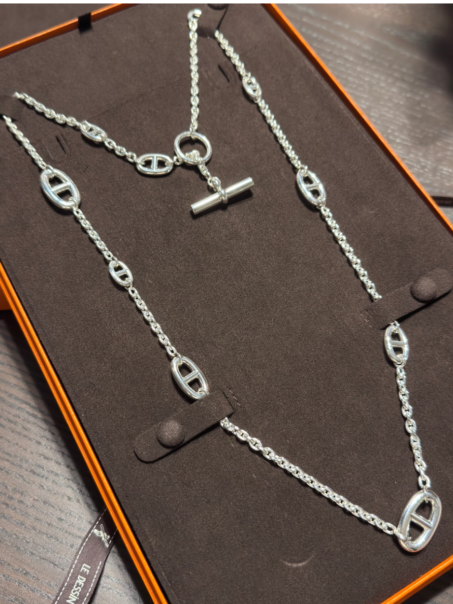 [Liorra]Classic Silver Sweater Chain