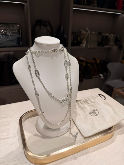 [Liorra]Classic Silver Sweater Chain
