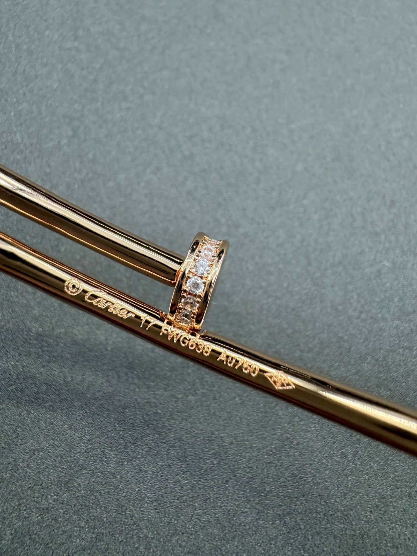 [Liorra]JUSTE BRACELET 2.5MM  DIAMONDS2