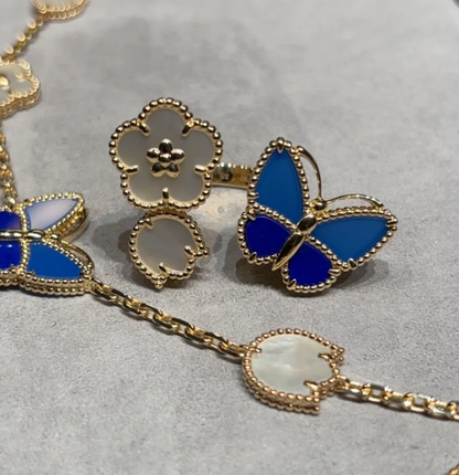 [Liorra]NEW TWIN BUTTERFLY LUCKY RING