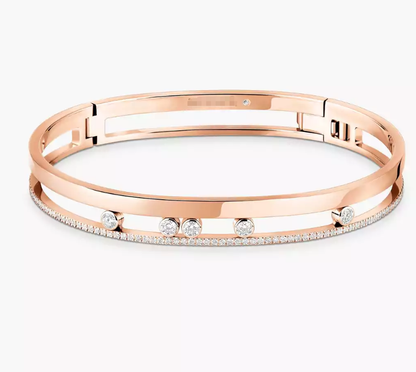 [Liorra]M Roman Diamond Bracelet