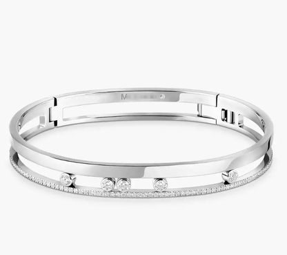 [Liorra]M Roman Diamond Bracelet