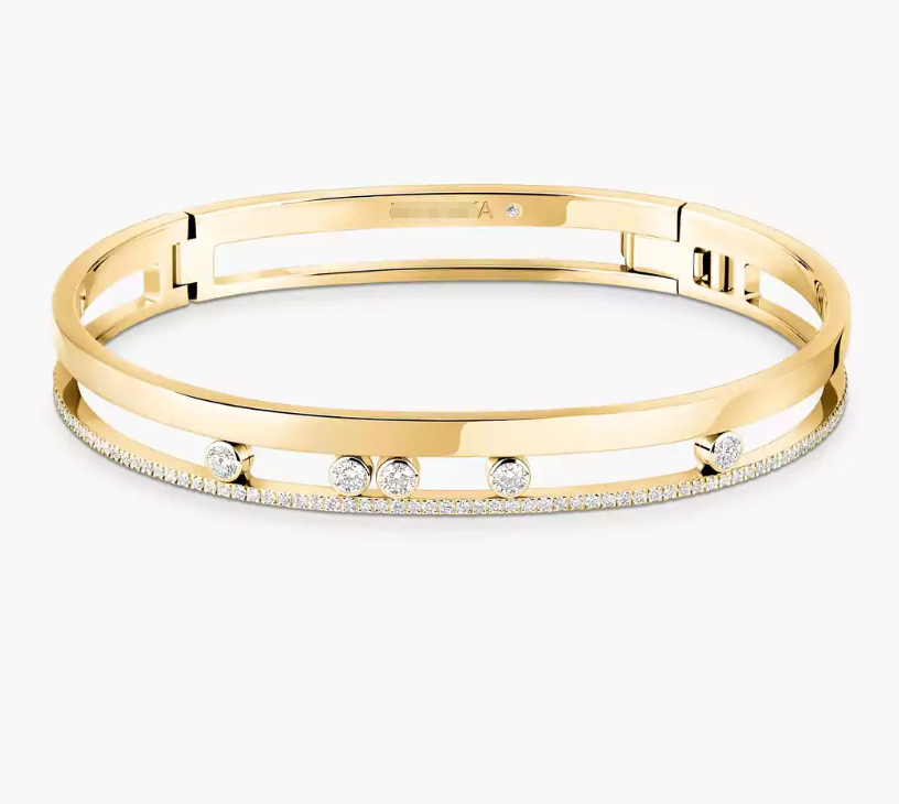 [Liorra]M Roman Diamond Bracelet