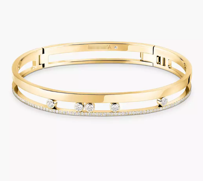 [Liorra]M Roman Diamond Bracelet
