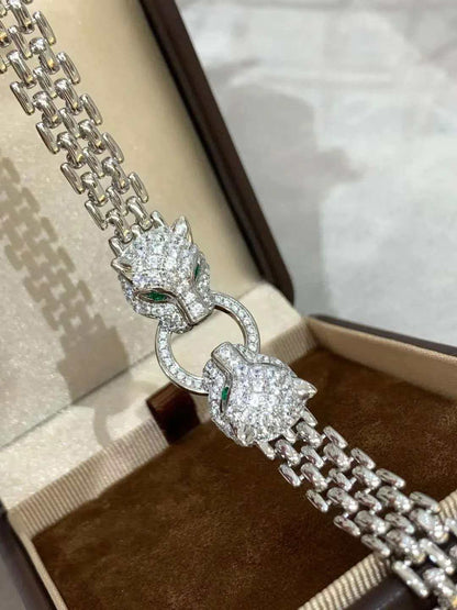 [Liorra] DOUBLE PANTHER BRACELET