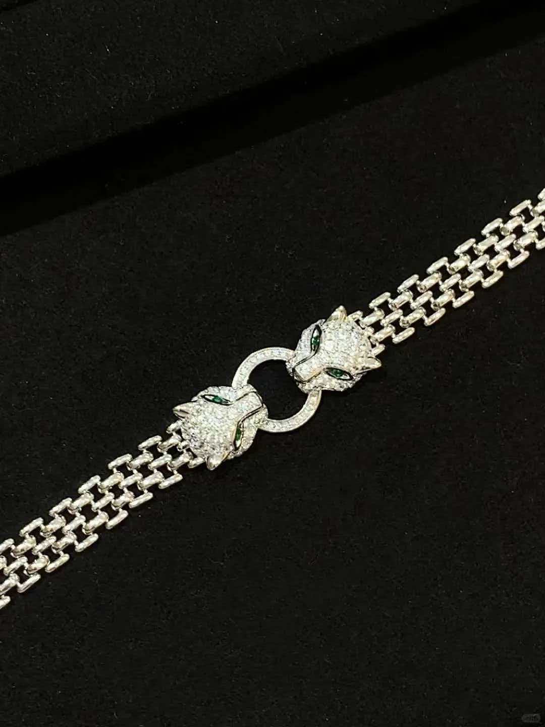 [Liorra] DOUBLE PANTHER BRACELET