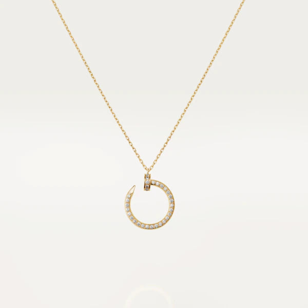 [Liorra]JUSTE NECKLACE GOLD DIAMONDS