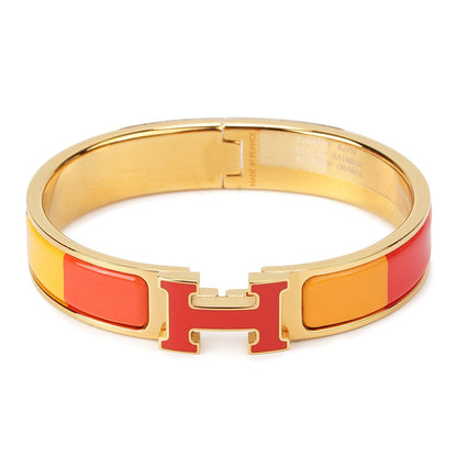 [Liorra]H BRACELET ORANGE RAINBOW CERAMIC