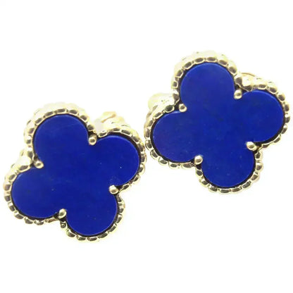 [Liorra]CLOVER MINI 9.5MM TURQUOISE EARRINGS