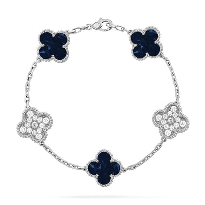 [Liorra]CLOVER 5 MOTIF PIETERSITE BRACELET COLLECTION