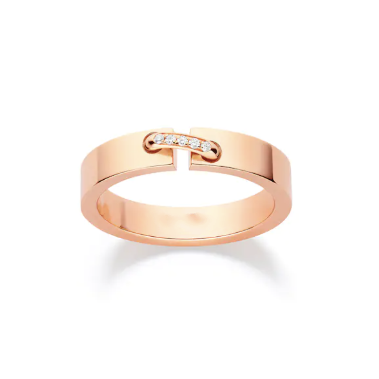 [Liorra]ALLIANCE LIENS VIDENCE DIAMOND 4MM RING