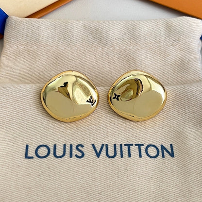 [Liorra]Gold Paris Stud Earrings