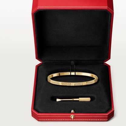 [Liorra]LOVE BRACELET 3.65MM DIAMOND-PAVED