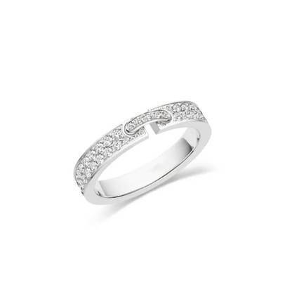 [Liorra]ALLIANCE LIENS VIDENCE PAVED DIAMOND 4MM RING