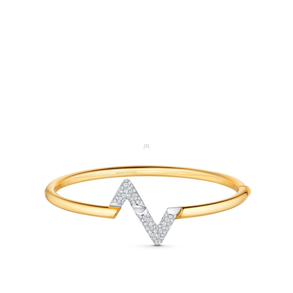[Liorra]VOLTE UPSITE DOWN GOLD DIAMOND BRACELET