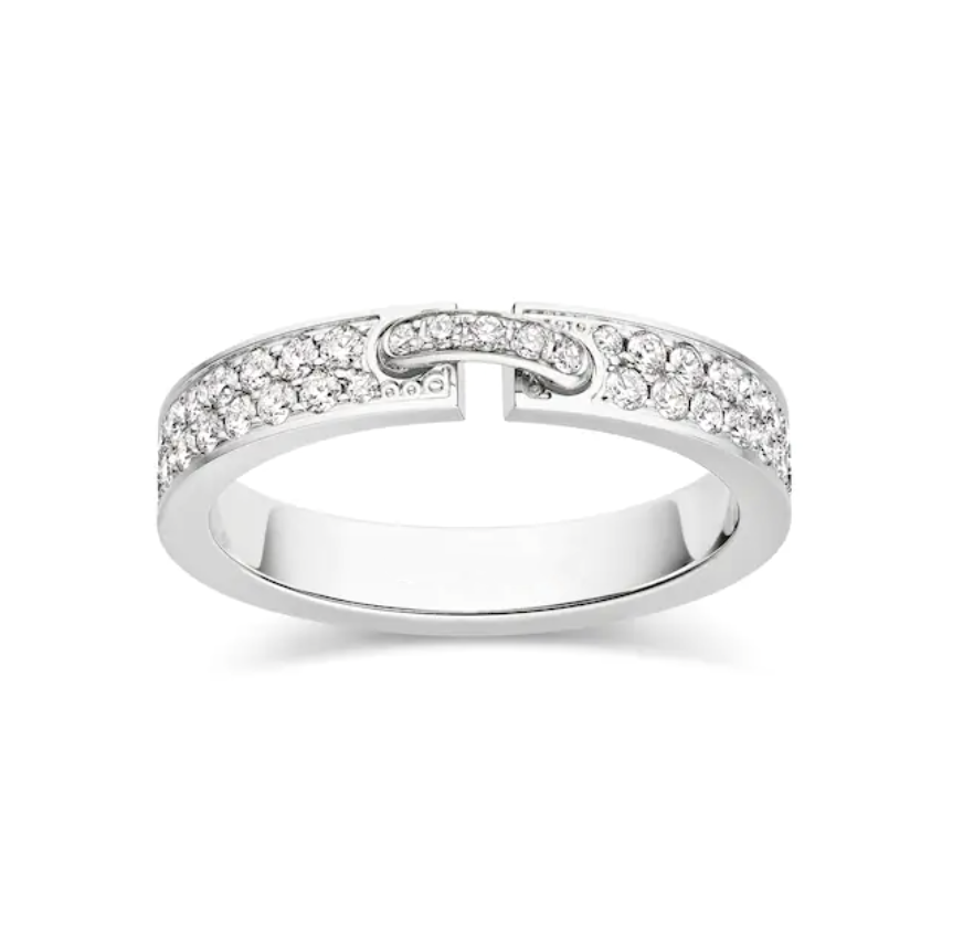 [Liorra]ALLIANCE LIENS VIDENCE PAVED DIAMOND 4MM RING