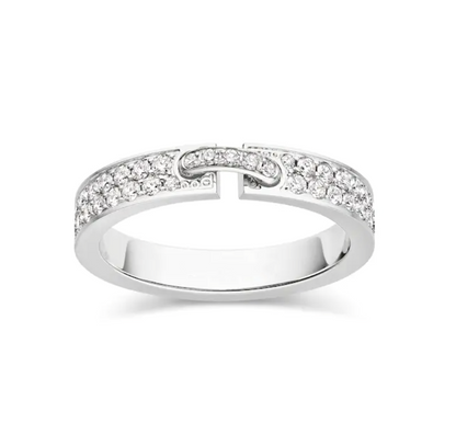 [Liorra]ALLIANCE LIENS VIDENCE PAVED DIAMOND 4MM RING