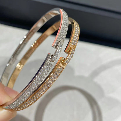 [Liorra]LIENS VIDENCE DIAMOND PAVED BRACELET