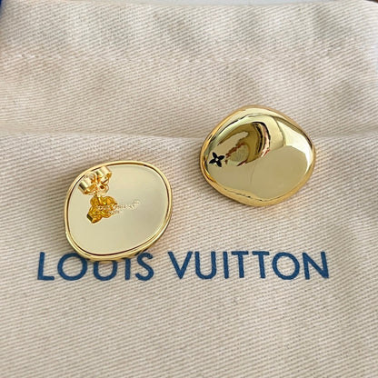 [Liorra]Gold Paris Stud Earrings