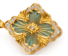 [Liorra] B.C.L BIG SIZE  ENAMEL NECKLACE£¨Various colors£©