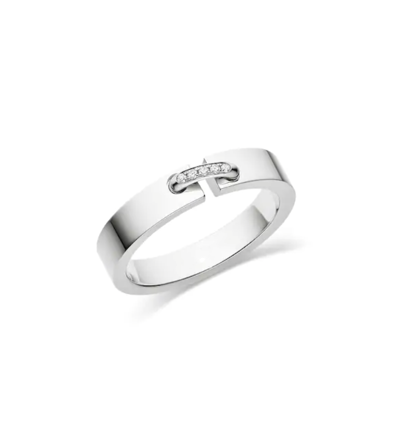 [Liorra]ALLIANCE LIENS VIDENCE DIAMOND 4MM RING