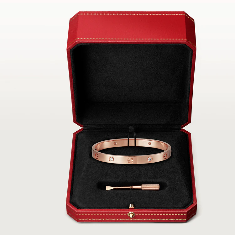 [Liorra]LOVE BRACELET 6.1MM 4 DIAMONDS
