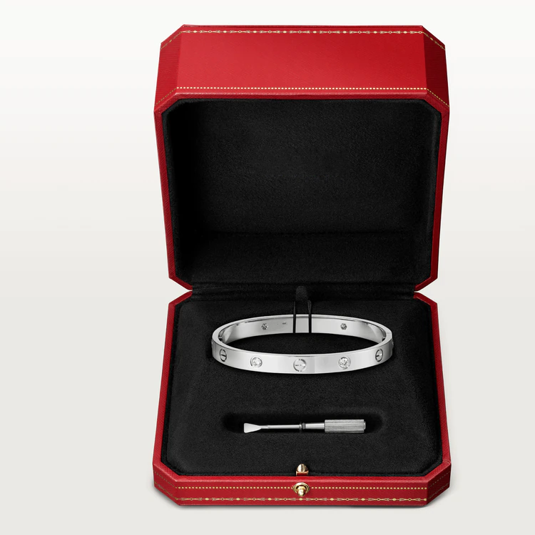 [Liorra]LOVE BRACELET 6.1MM 4 DIAMONDS