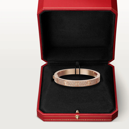 [Liorra]LOVE BRACELET 6.1MM DIAMOND-PAVED