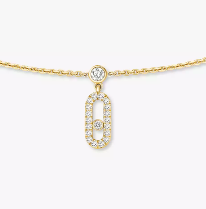 [Liorra]MS DIAMOND PENDANT NECKLACE