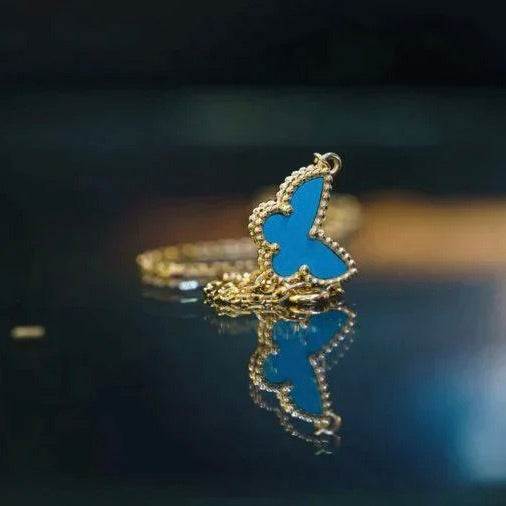 [Liorra]BUTTERFLY TURQUOISE BUTTERFLY BRACELET