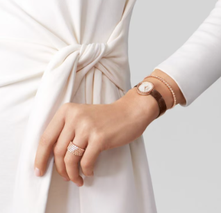 [Liorra]Five-row diamond ring