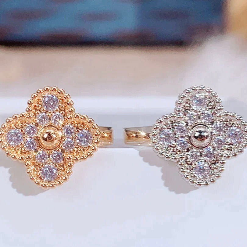 [Liorra]CLOVER DIAMOND RING