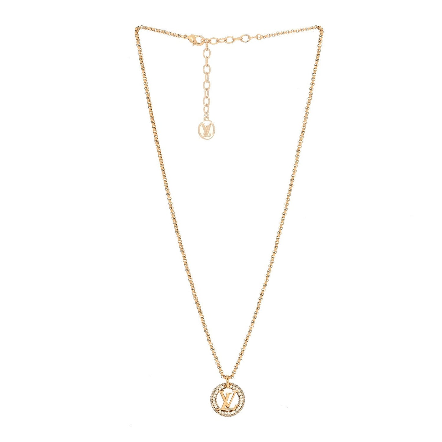 [Liorra]BY NIGHT DIAMOND PAVED NECKLACE
