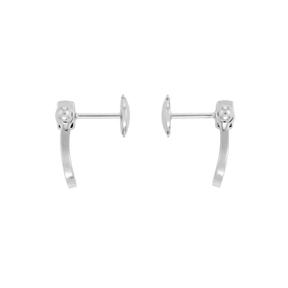 [Liorra]FORCE 10 FULL DIAMOND STUD EARRINGS MINI MODEL