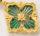 [Liorra] B.C.L SMALL SIZE  ENAMEL NECKLACE£¨Various colors)