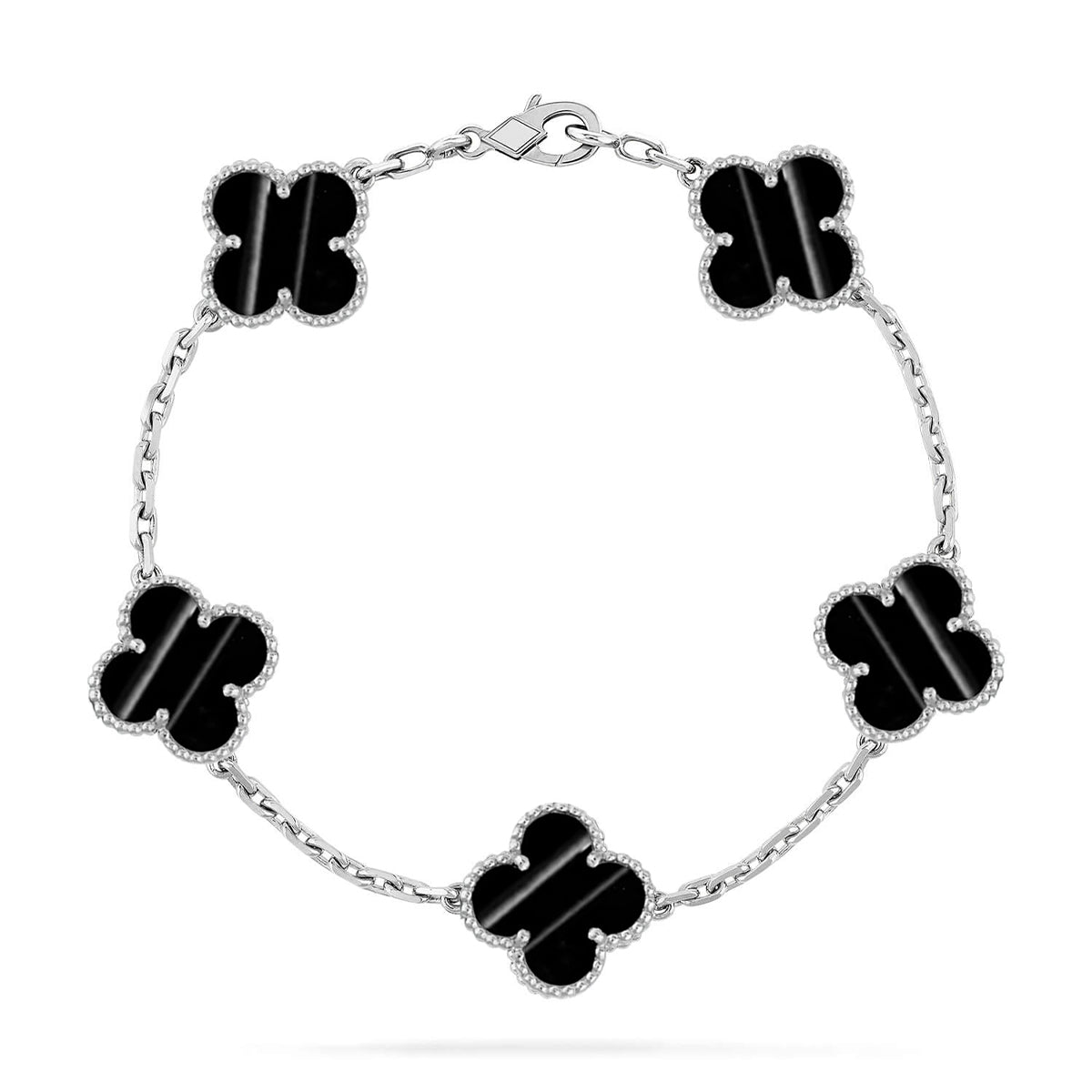 [Liorra] CLOVER 5 MOTIF PULSAR STONE BRACELET COLLECTION