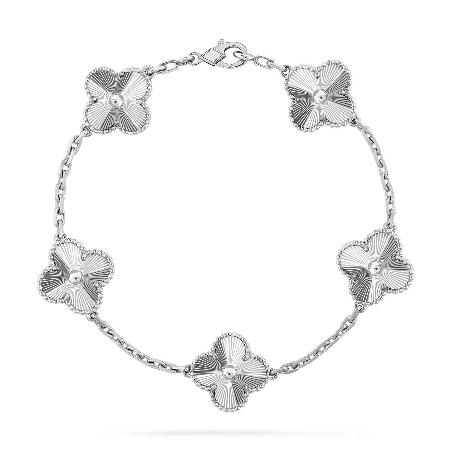 [Liorra] CLOVER 5 MOTIF LASER BRACELET COLLECTION