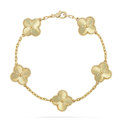 [Liorra] CLOVER 5 MOTIF LASER BRACELET COLLECTION