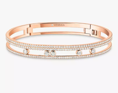[Liorra]M Roman Full Diamond Bracelet
