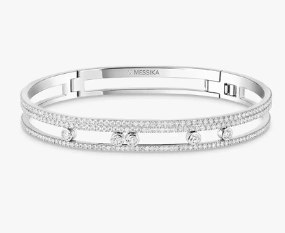 [Liorra]M Roman Full Diamond Bracelet
