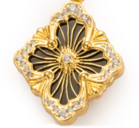 [Liorra] B.C.L BIG SIZE  ENAMEL NECKLACE£¨Various colors£©